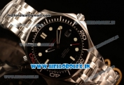 Omega Seamaster 300M Swiss ETA 2824 Automatic Steel Case With Black Dial And Ceramic Bezel 007 Limited Edition