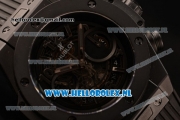 Hublot Big Bang Unico Chrono Swiss Valjoux 7750 Automatic PVD Case with Skeleton Dial and Black Rubber Strap - 1:1 Original