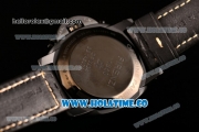 Panerai PAM 627 Luminor 1860 Asia Automatic PVD Case with Black Dial and Arabic Numeral Markers