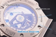 Hublot Big Bang Solo Bang Tourbillon Swiss Tourbillon Automatic PVD Bezel with White Dial