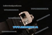Richard Mille RM19-02 Tourbillon Fleur 9015 Auto Steel Case with Black Dial and Black Rubber Strap