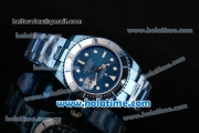 Rolex Submariner Asia 2813 Automatic Full Blue PVD with White Markers and Blue Dial