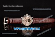 MontBlanc TimeWalker Asia Automatic Steel Case with White Dial and Rose Gold Stick/Arabic Numeral Markers