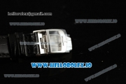 Jaeger-LECoultre Master Calendar Miyota 9015 Automatic Steel Case White Dial With Stick Markers Black Leather Strap (JH)