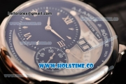 A.Lange&Sohne Grossen Lange 1 Asia Automatic Steel Case with Black/Grey Dial and Silver Markers