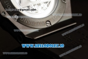 Hublot Big Bang Sang Bleu 9015 Automatic PVD Case with Black Dial Arabic Numeral Markers and Genuine Leather Strap