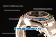 Rolex Daytona Rainbow Diamond Bezel Clone Rolex 4130 Automatic (Correct Hand Stack) 116509