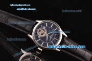 Patek Philippe Complicated ST18 Automatic with Tourbillon Steel Case with Silver Stick Markers and Black Dial