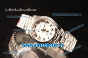 Rolex Datejust 31 Steel 2836 Auto With Steel Bracelet White Dial Roman