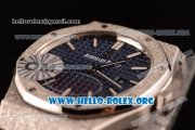 Audemars Piguet Royal Oak Lady Miyota Quartz Steel Case with Blue Dial and Steel Bracelet (EF)