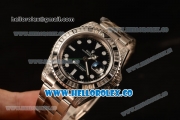 Rolex GMT-Master II All Diamond Black Bezel Automatic (Correct Hand Stack) 116759SANR
