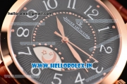 Jaeger-LECoultre Rendez-Vous Swiss ETA 2824 Automatic Rose Gold Case with Black Dial and Arabic Numeral Markers