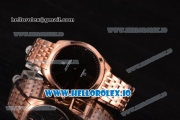 Omega De Ville Tresor Master Co-Axial Swiss ETA 2824 Automatic Full Rose Gold with Stick Markers and Black Dial