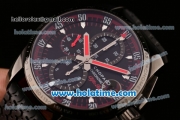 Chopard Mille Miglia GT XL Chrono Alfa Romeo Swiss Valjoux 7750-SHG PVD Case Black Dial 1:1 Original (Noob)