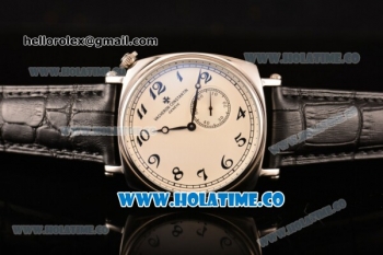 Vacheron Constantin Historiques American Asia Automatic Steel Case with White Dial and Black Arabic Numeral Markers