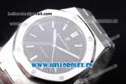 Audemars Piguet Royal Oak 41 Clone AP Calibre 3120 Automatic Stainless Steel Case/Bracelet Black Dial and Stick Markers - 1:1 Original (EF)