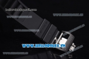 Richard Mille RM 055 Miyota 9015 Automatic PVD Case with Skeleton Dial Dot Markers and Black Rubber Strap