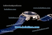 Ulysse Nardin Freak Automatic Steel/Diamond Case with Blue Dial and Blue Leather Strap (EF)