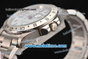 Rolex Explorer II Oyster Perpetual Swiss ETA 2836 Automatic Movement Full Steel with White Dial