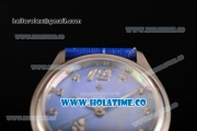 Vacheron Constantin Metiers d'Art Swiss ETA 2824 Automatic Steel Case with Blue MOP Dial and Diamonds Markers