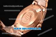 Vacheron Constantin Overseas 9015 Auto Rose Gold Case with White Dial and Rose Gold Bracelet - 1:1 Origianl (LF)