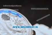 HYT H1 Iceberg Clone HTY Cal.101 Manual Winding Steel Case with White Dial and White Rubber Strap