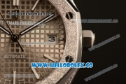 Audemars Piguet Royal Oak Clone AP Calibre 3120 Automatic Steel Case with Grey Dial and Steel Bracelet (EF)