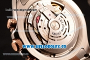 Rolex Yacht-Master II Chronograph Swiss Valjoux 7750 Automatic Two Tone Case with White Dial and Two Tone Bracelet - (BP)