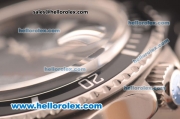 Rolex Submariner Oyster Perpetual Swiss ETA 2836 Automatic Full Steel with Black Bezel and Black Dial-White Markers