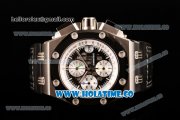 Audemars Piguet Rubens Barrichello Swiss Valjoux 7750 Automatic Steel Case with Skeleton Dial and White Stick Markers - 1:1 Original (JF)