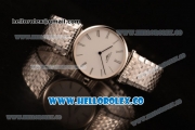 Longines La Grande Classique SWISS QUARTZ Steel Case with White Dial and Steel Bracelet