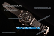 Audemars Piguet Royal Oak Offshore Chronograph Swiss Valjoux 7750 Automatic Carbon Fiber Case with Black Rubber Strap and White Stick Markers - 1:1 Original (Z)