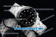 Omega Seamaster Diver 300 M Swiss ETA 2824 Automatic Stainless Steel Case/Bracelet with Ceramic Bezel Black Dial