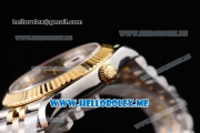 Rolex Datejust II Asia 2813 Automatic Two Tone Case/Bracelet with Grey Dial and Roman Numeral Markers (BP)