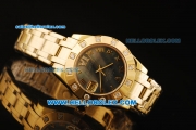 Rolex Datejust Automatic Movement Full Gold with MOP Dial and Roman Numerals-ETA Coating Case