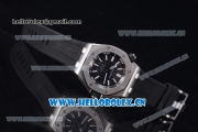 Audemars Piguet Royal Oak Offshore Diver Asia Automatic Steel Case Black Dial Black Rubber Strap and Stick Markers