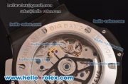 Hublot Big Bang Chronograph Swiss Valjoux 7750-DD Automatic PVD Case with Stick Markers and Black Dial