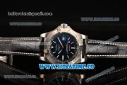 Breitling Avenger II Seawolf Asia 2813 Automatic Steel Case with Black Dial and Silver Stick Markers