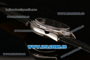 Rolex Cellini Time Asia Automatic Steel Case with Black Dial and Silver Stick Markers (New)