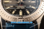 Breitling Colt Swiss ETA 2824 Automatic Steel Case/Bracelet with Black Dial and Stick Markers