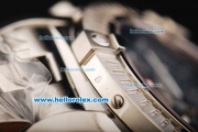 Breitling Avenger Swiss Valjoux 7750 Automatic Movement Full Steel with Black Dial and Arabic Numerals