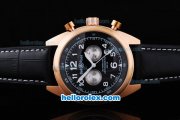 Bell & Ross Automatic Movement Rose Gold Case with Black Dial Bell & Ross Automatic Movement Rose Gold Case with Black Dial