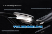 Rolex Pre-Daytona Chrono Miyota OS20 Quartz Steel Case with White Dial Stick Markers and Black/Grey Nylon Strap