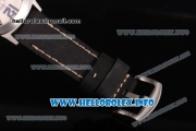 U-Boat Classico Italo Fontana Miyota OS10 Quartz Steel Case with Beige Dial Black Leather Strap and Arabic/Stick Markers