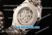 Audemars Piguet Royal Oak 41MM Asia Automatic Steel Case/Bracelet with Skeleton Dial and White Dot Markers