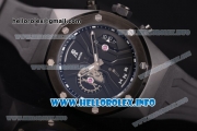 Audemars Piguet Royal Oak Offshore Chrono Miyota Quartz PVD Case with Black Dial and Rubber Strap (EF)