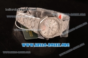 Audemars Piguet Royal Oak Lady Miyota Quartz Steel Case with White Dial and Steel Bracelet (EF)