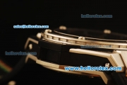 Hublot King Power F1 Swiss Valjoux 7750 Automatic Steel Case with Black Dial and Black Rubber Strap