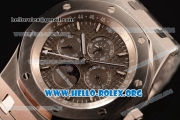 Audemars Piguet Royal Oak Perpetual Calendar Asia Automatic Steel Case with Grey Dial and Steel Bracelet