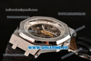 Audemars Piguet Royal Oak 41MM Asia Automatic Steel Case with Silver Markers and Skeleton Dial